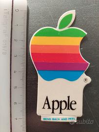 adesivo Apple fine anni 80
