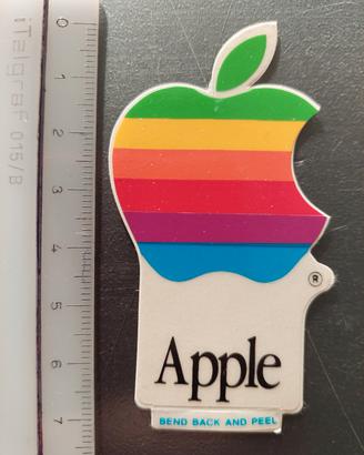 adesivo Apple fine anni 80