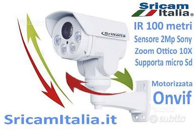 IPF-W12 Onvif PTZ ip camera telecamera SD card