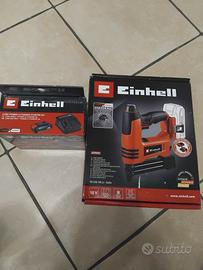 chiodatrice a batteria einhell 