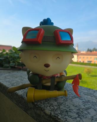 RARA Statua 23cm TEEMO Scouts the World limited Ed