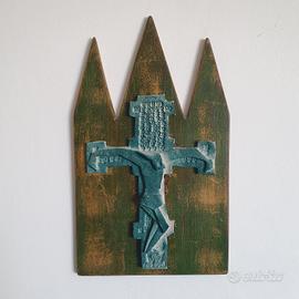 Crocifisso e Madonna con bambino