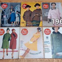 Lotto 10 riviste Annabella moda vintage 1961 1962 