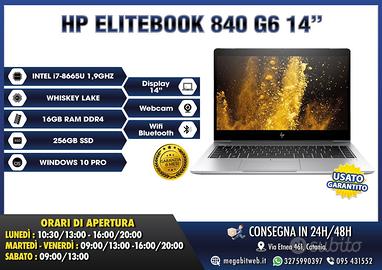 Hp elitebook 840 g6 14"