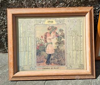 quadro  calendario dei ricordi 1944