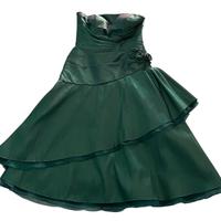 Abito cerimonia longuette tg.46 con stola