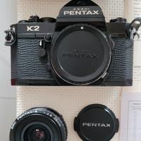 Reflex analogica Pentax K2 + 28mm F 2.8