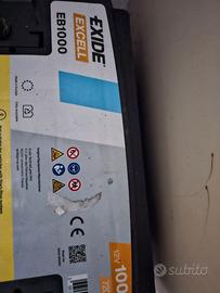 Batteria exide 100ah NON SPEDISCO