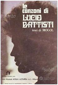 Album spartiti Lucio Battisti "Le canzoni di Lucio