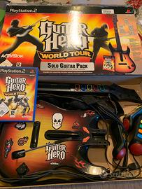 Playstation 2 guitar hero world tour