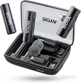 Microfoni wireless professionali iPhone Android