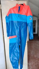 Tuta anti pioggia vintage anni 80