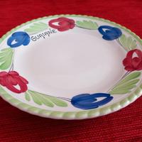 Piatto Ceramica Galvani "Guaiane" - anni '60