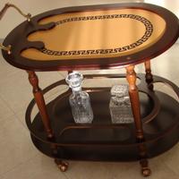 Carrello Porta vivande (di legno) Vintage