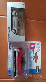 Lotto due Peugeot RCZ scala 1/64