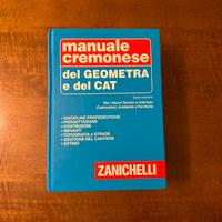 Manuale cremonese del geometra - Zanichelli - Ed.6