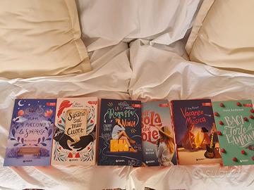 6 libri a solo 25 euro nuovi!!libri romantici raga