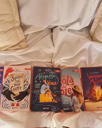 6 libri a solo 25 euro nuovi!!libri romantici raga