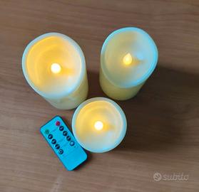 Candele nuove a led con telecomando multifunzione 