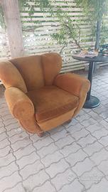 poltrona vintage da lettura