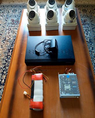 Kit impianto videosorveglianza Sicurit