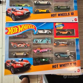 Set Hot Wheels 10 Pack Originale Mattel - 