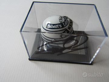 Casco in acciaio F1  con autografo R. Patrese