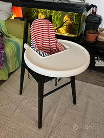 Seggiolone pappa legno Ikea