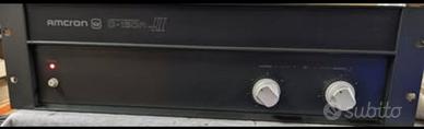 Amplificatore Finale Stereo Amcron Crown D150 MkII