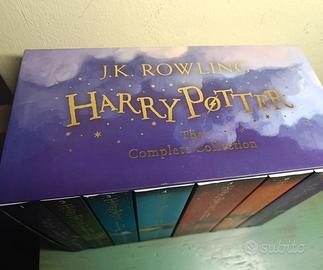 J.K. Rowling Harry Potter English Collection + Map