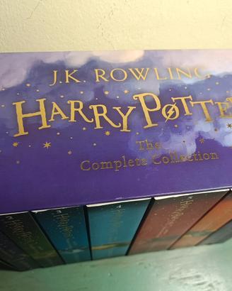 J.K. Rowling Harry Potter English Collection + Map