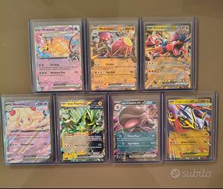 Lotto 7 Carte Pokémon EX - MEGA LATIAS ex + Dedenn