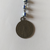 Collana rosario con medaglia