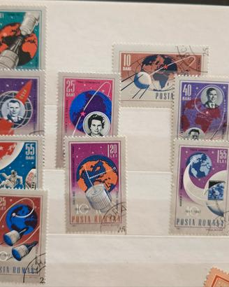 serie di francobolli da collezione - Romania 