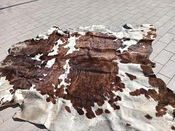 tappeto pelle vera di mucca