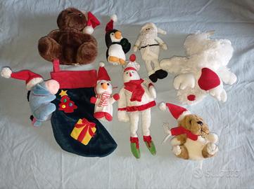 Lotto peluches Natale