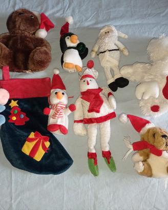 Lotto peluches Natale