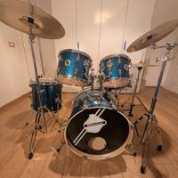 Batteria acustica MILLENIUM MX422 Standard Set Blù