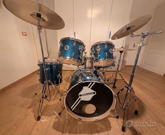 Batteria acustica MILLENIUM MX422 Standard Set Blù