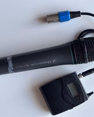 Microfono wireless Sennheiser ew 100 G2 + Bodypack
