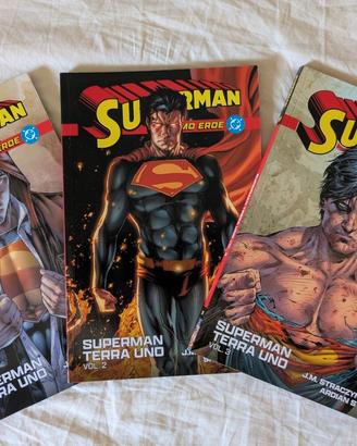 SUPERMAN TERRA UNO SERIE COMPLETA VOL 1-2-3