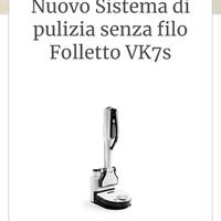 ASPIRAPOLVERE FOLLETTO VK7S
