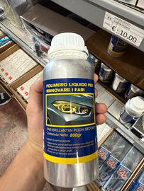 Polimero liquido per rinnovo fari auto
