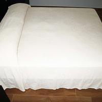 Copriletto di ciniglia matrimoniale VINTAGE estivo