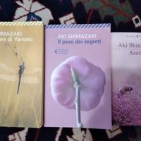 Aki shimazaki . 3 libri