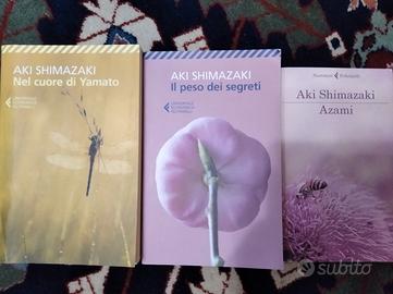 Aki shimazaki . 3 libri