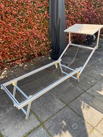 Telaio per lettino prendisole