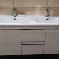 mobile bagno doppio lavandino