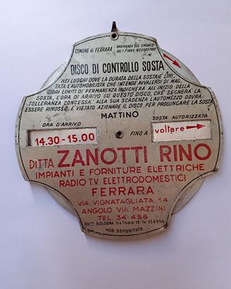 Disco orario anni 60