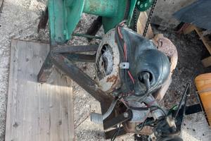 Verricello con motore a scoppio